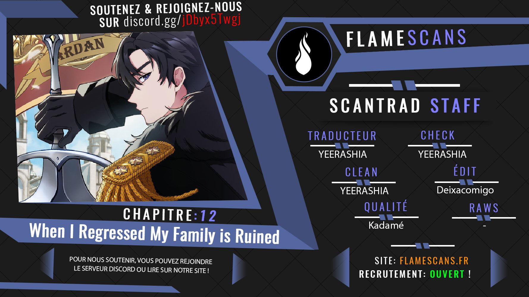I Regressed to My Ruined Family Chapitre 12 - Page 1