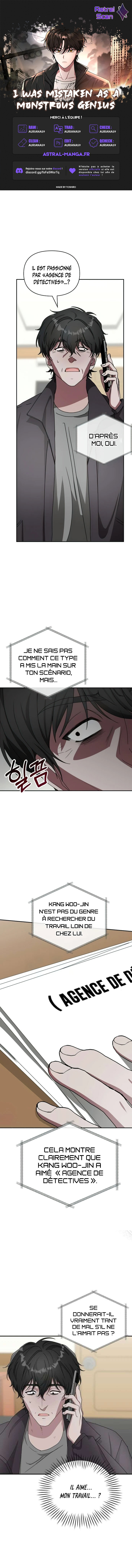 I Was Mistaken As a Monstrous Genius Chapitre 8 - Page 1