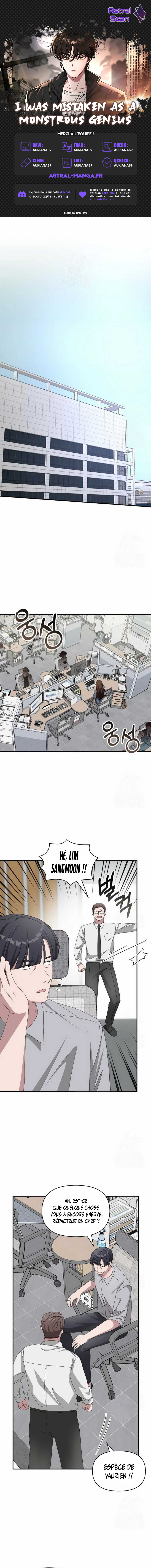 I Was Mistaken As a Monstrous Genius Chapitre 46 - Page 1