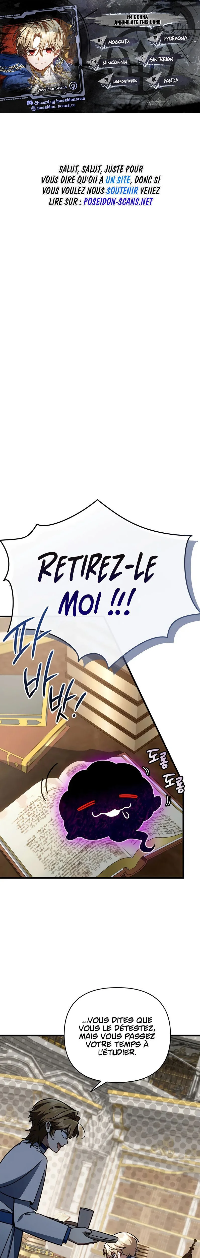 I’m Gonna Annihilate This Land Chapitre 66 - Page 1