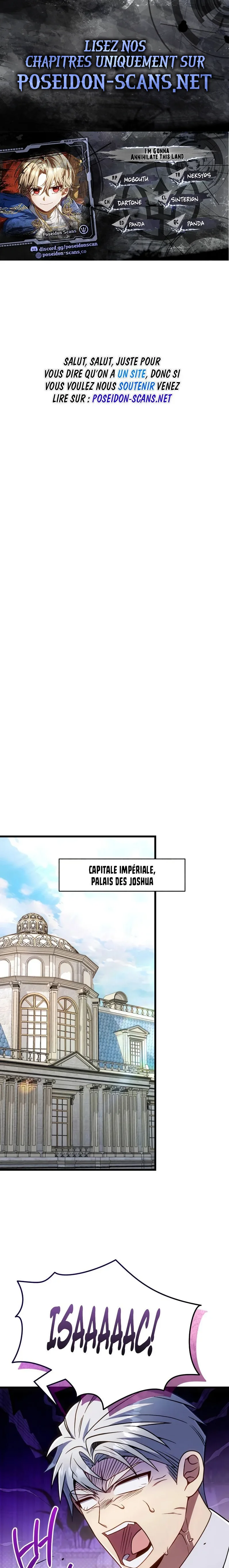 I’m Gonna Annihilate This Land Chapitre 72 - Page 1