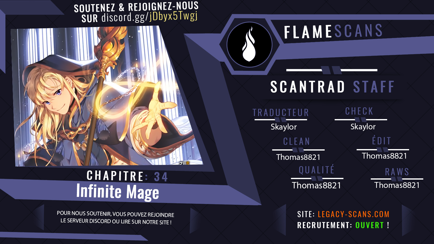 Infinite Mage Chapitre 34 - Page 1