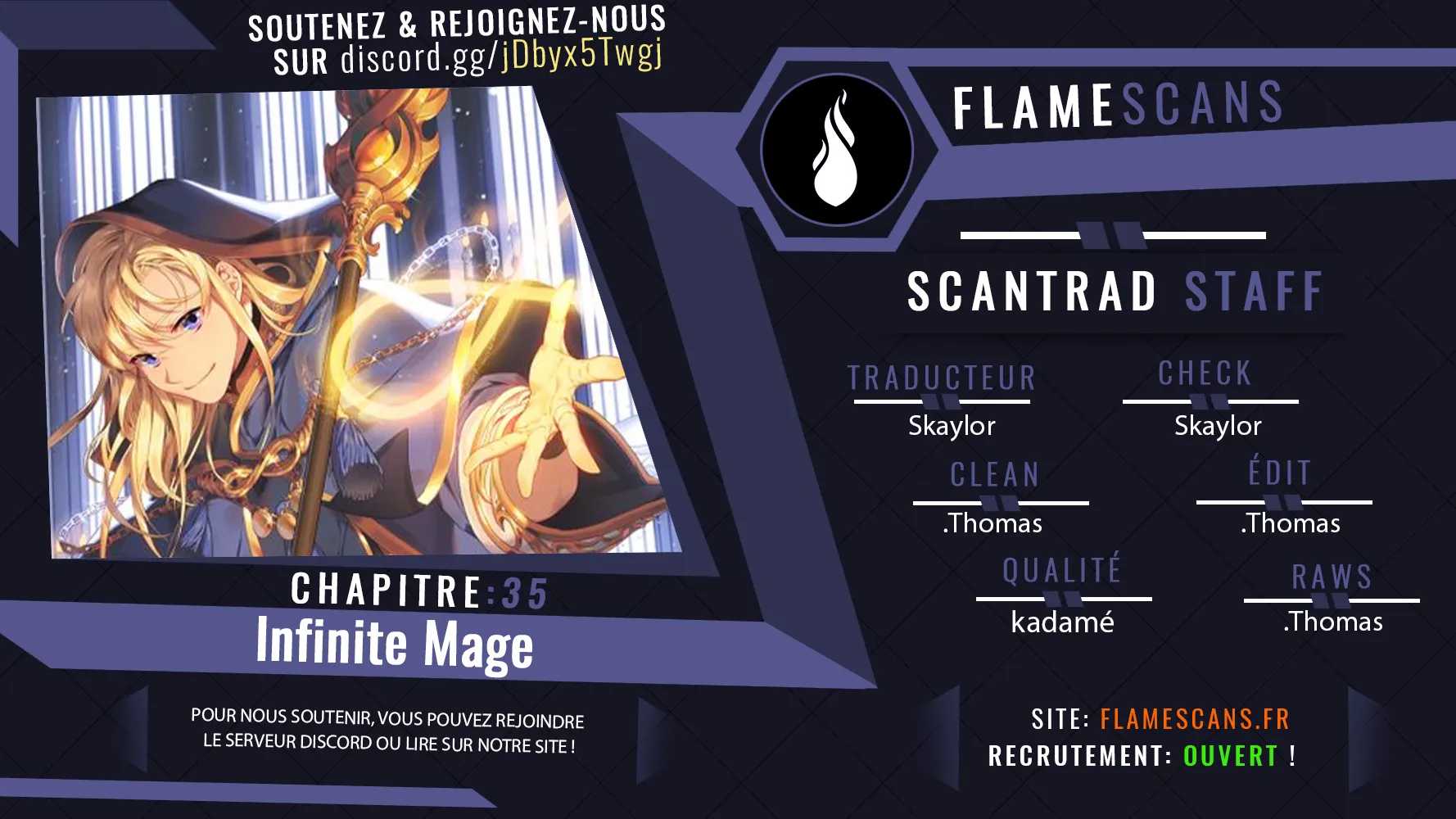 Infinite Mage Chapitre 35 - Page 1
