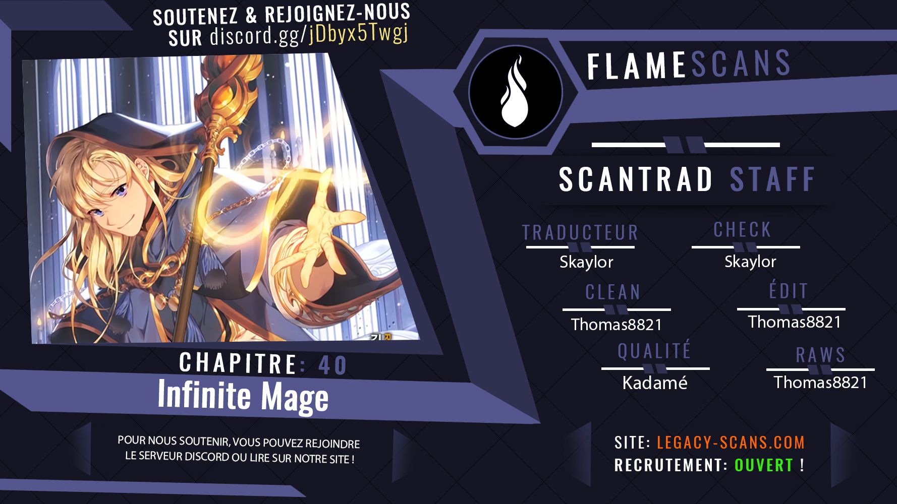 Infinite Mage Chapitre 40 - Page 1