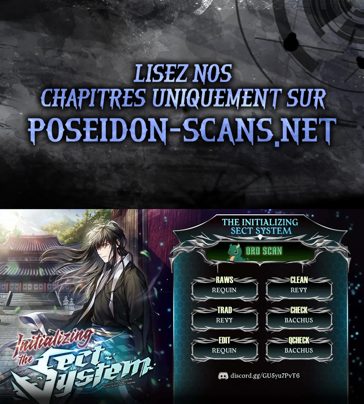 Initializing the Sect System Chapitre 24 - Page 1