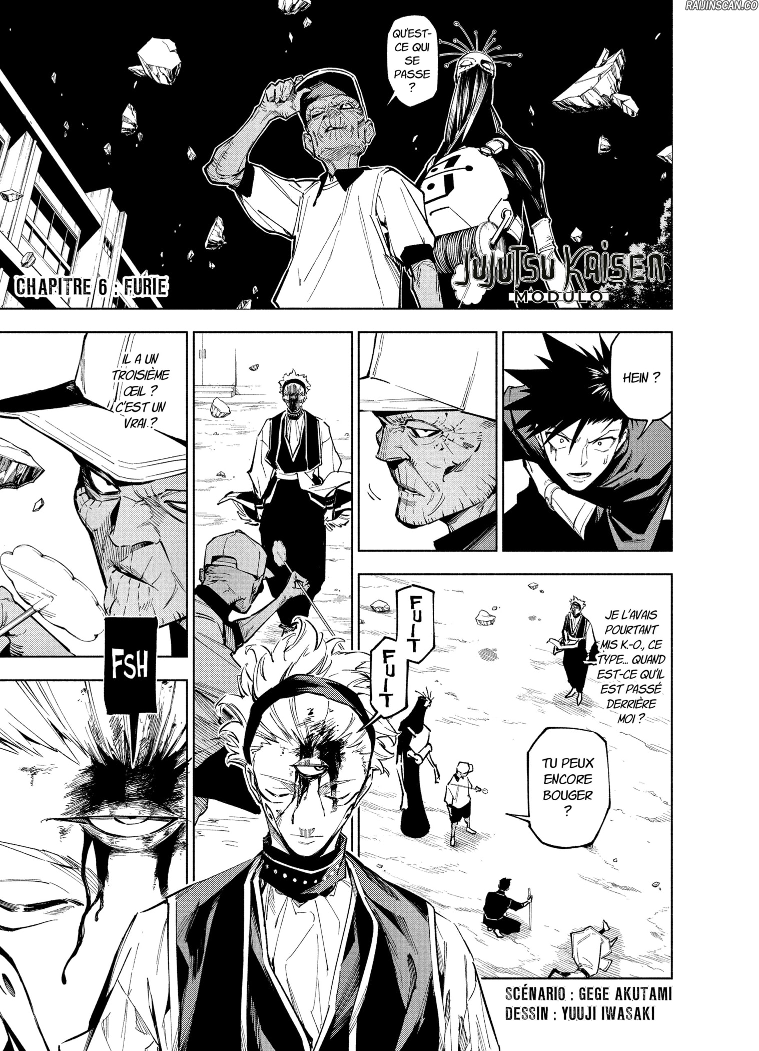 Jujutsu Kaisen Mojuro Chapitre 6 - Page 1