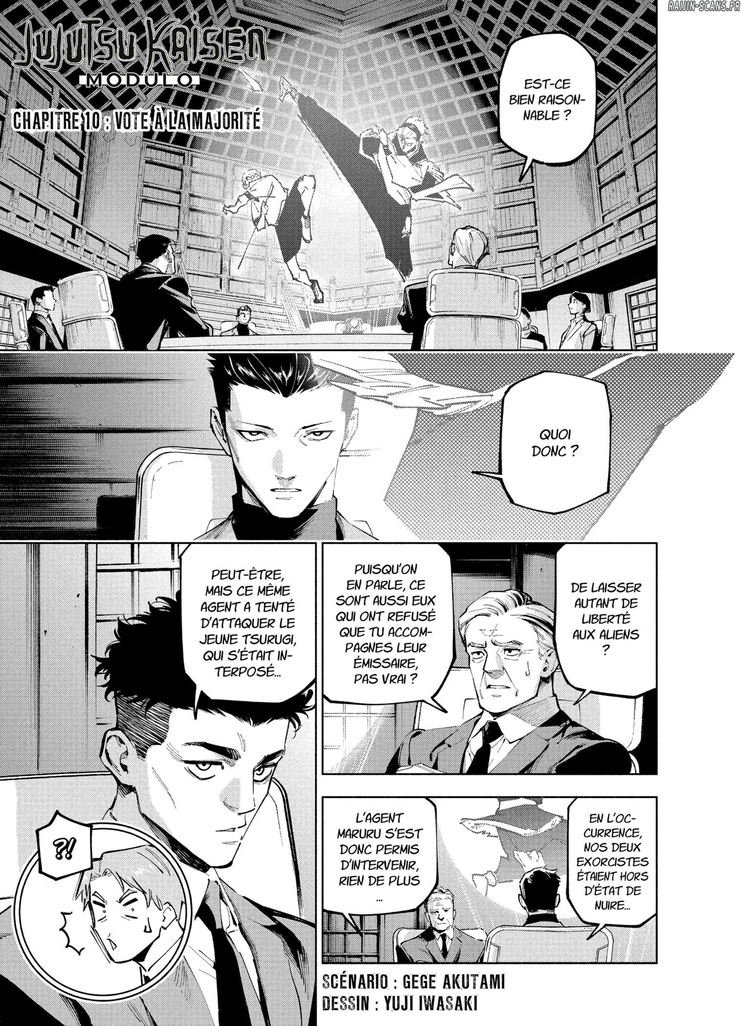 Jujutsu Kaisen Mojuro Chapitre 10 - Page 1
