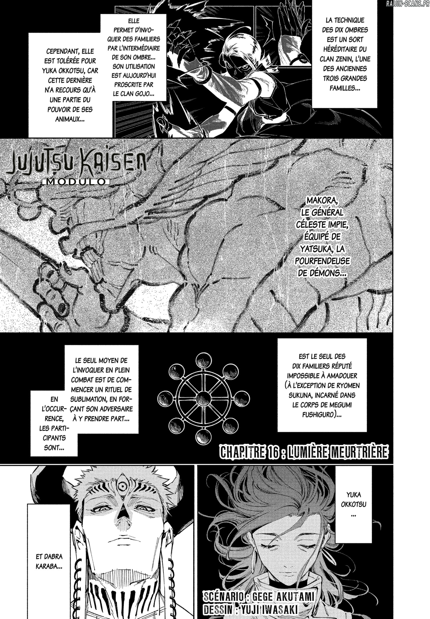 Jujutsu Kaisen Mojuro Chapitre 16 - Page 1