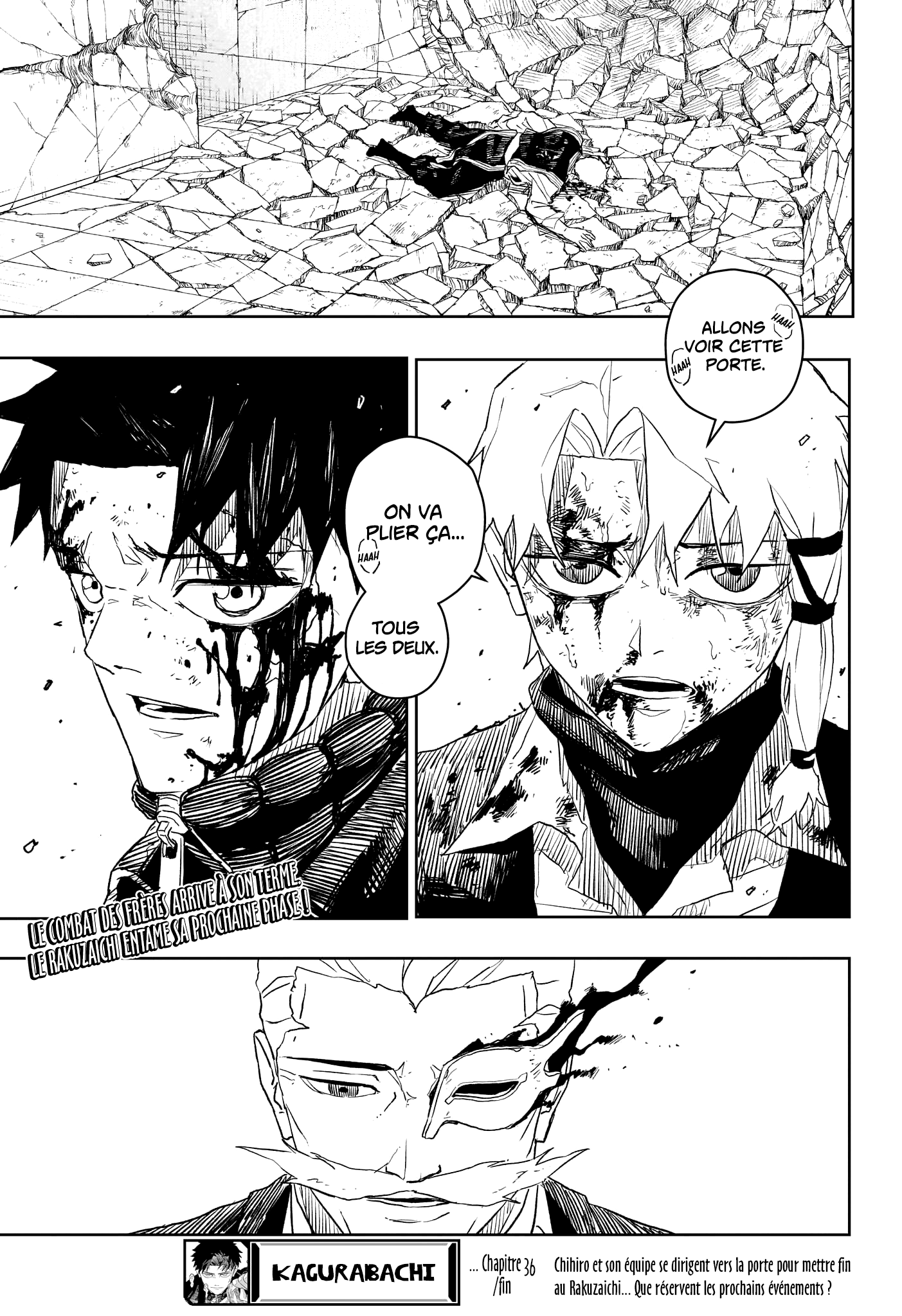 Kagura Bachi Chapitre 36 - Page 21
