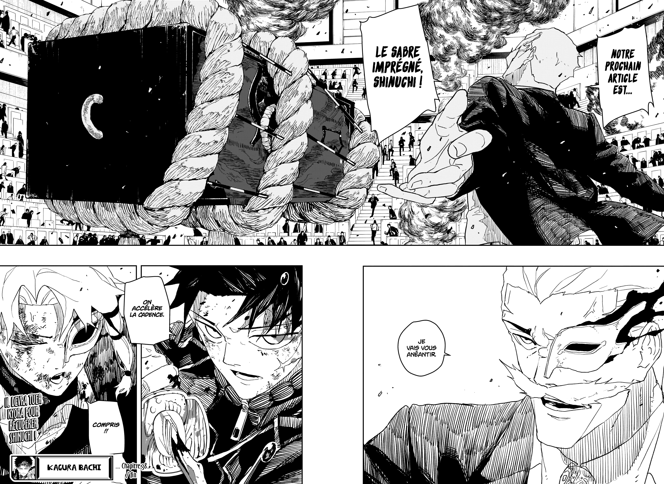 Kagura Bachi Chapitre 38 - Page 22