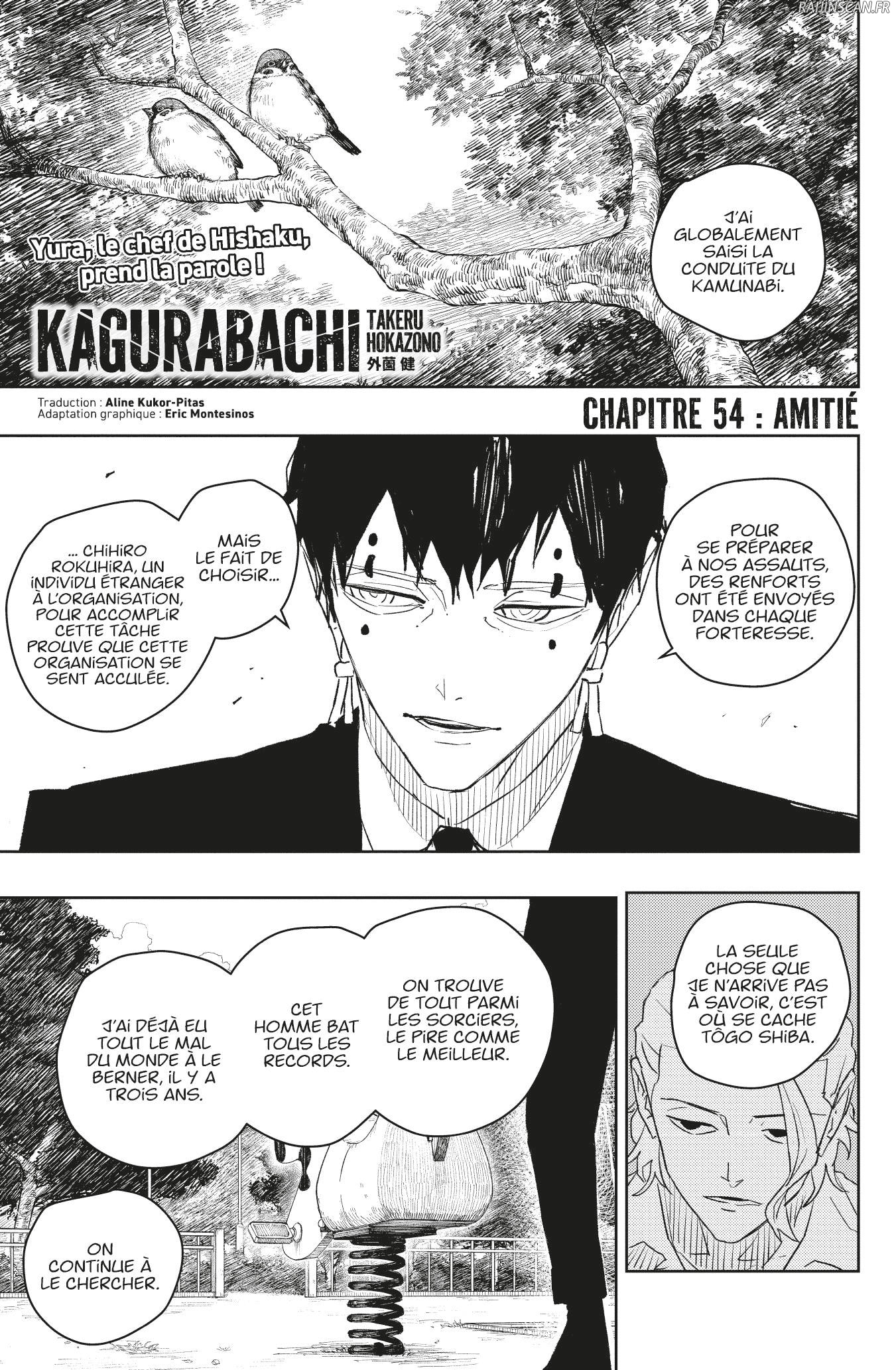 Kagura Bachi Chapitre 54 - Page 1