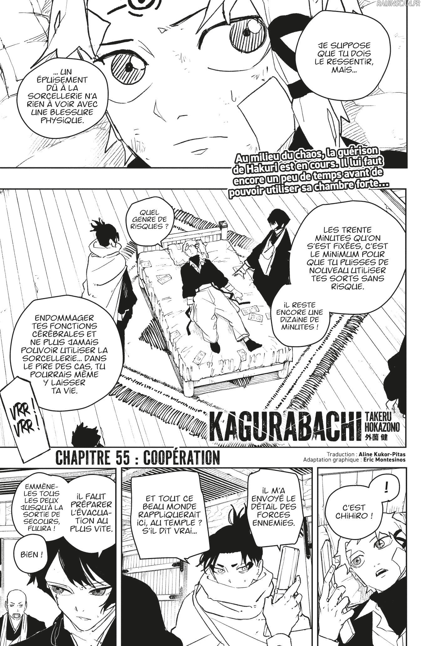Kagura Bachi Chapitre 55 - Page 1