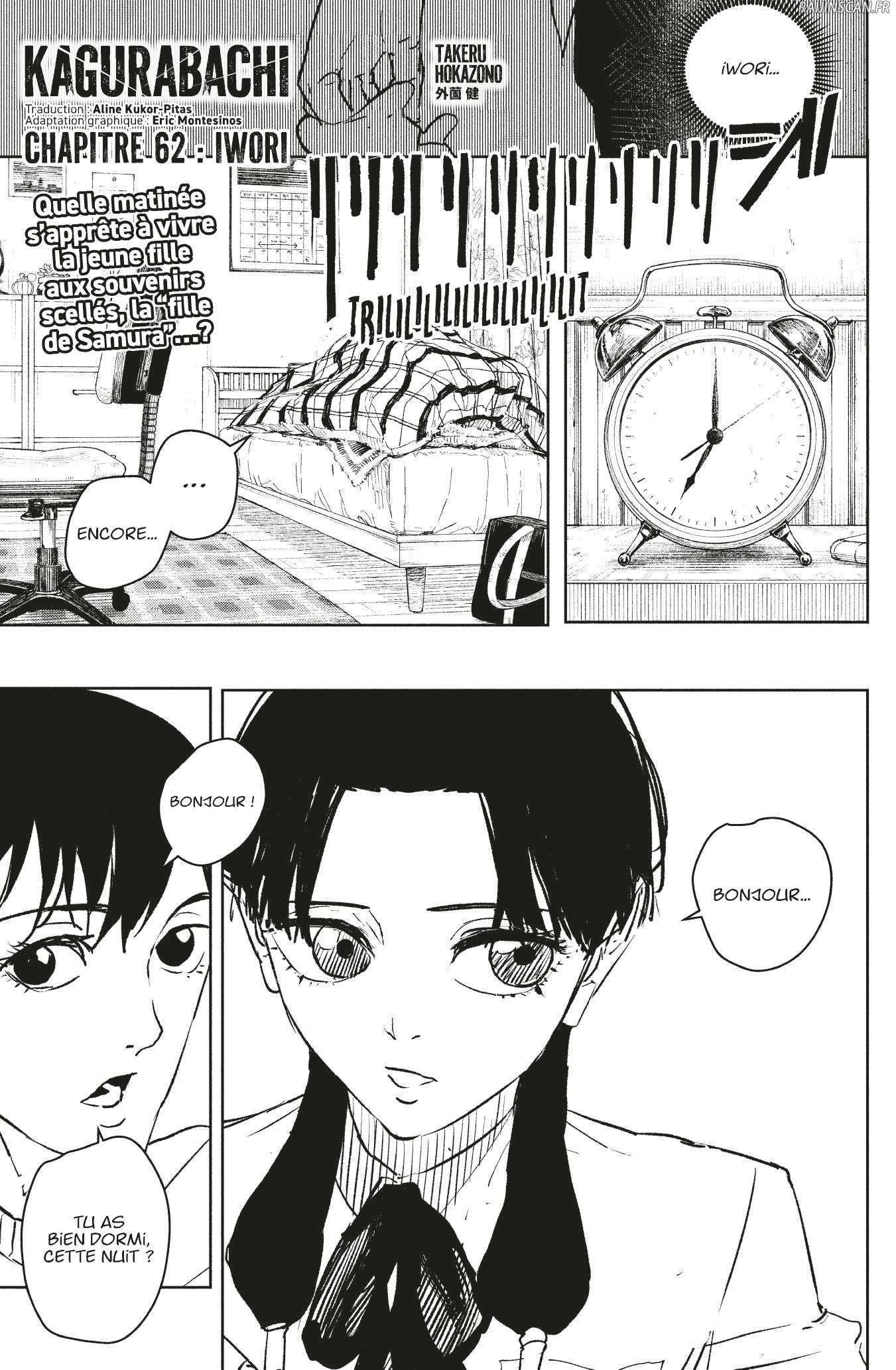 Kagura Bachi Chapitre 62 - Page 1