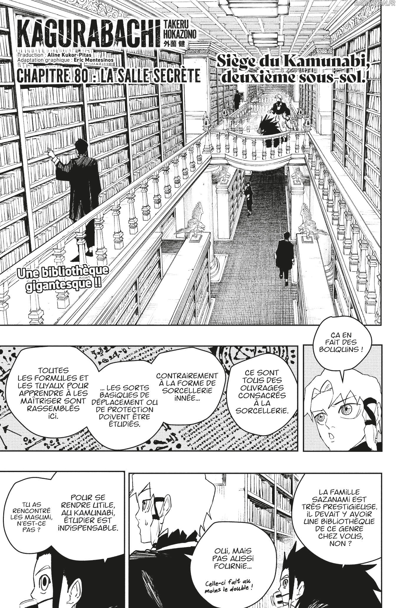 Kagura Bachi Chapitre 80 - Page 1