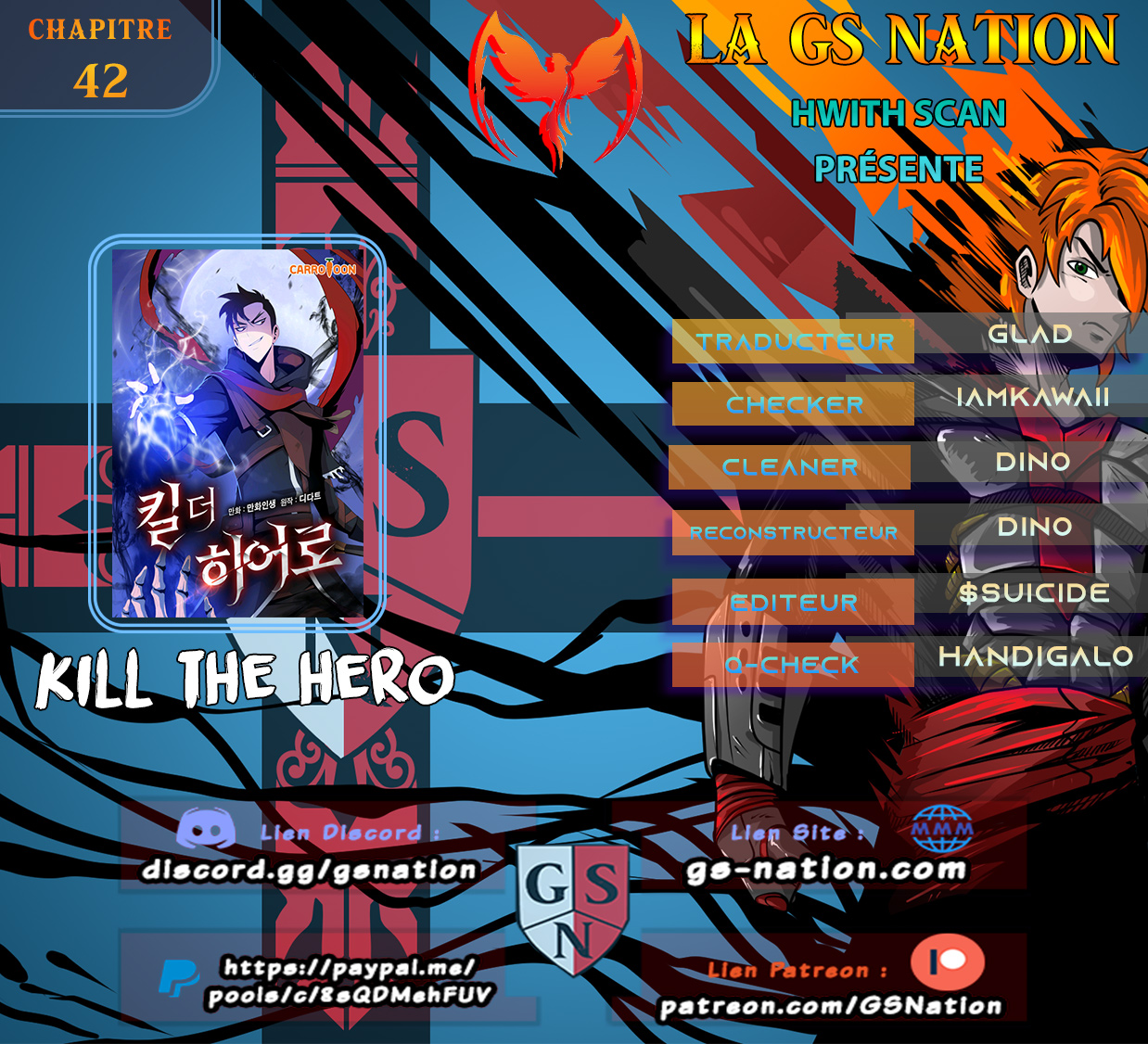 Kill The Hero Chapitre 42 - Page 1