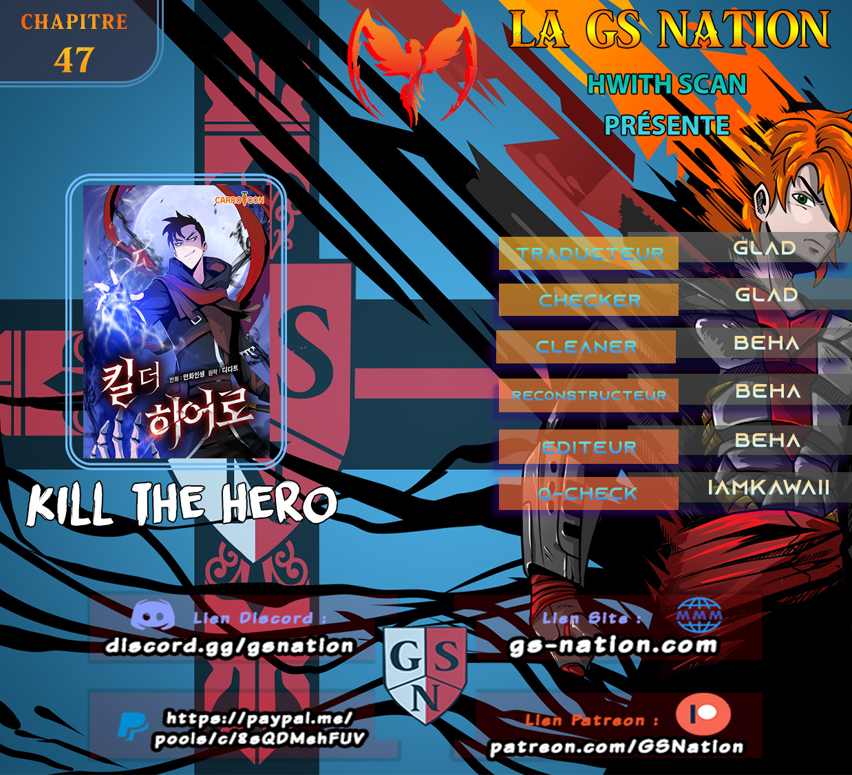 Kill The Hero Chapitre 47 - Page 1
