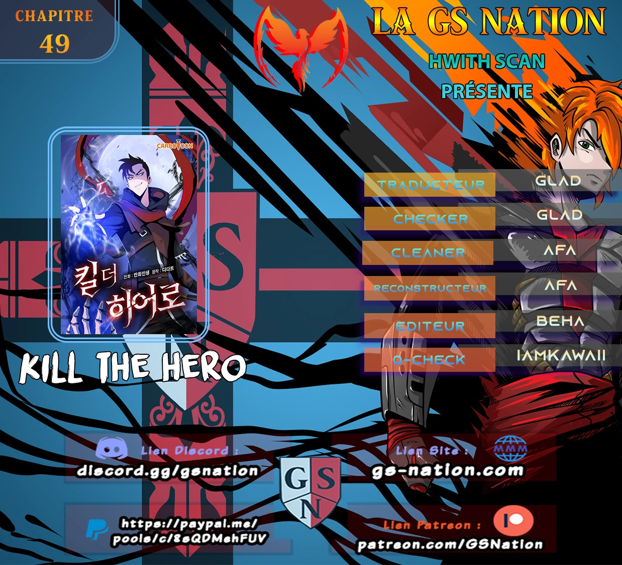 Kill The Hero Chapitre 49 - Page 1