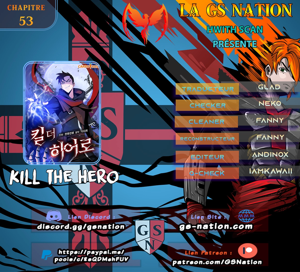 Kill The Hero Chapitre 53 - Page 1
