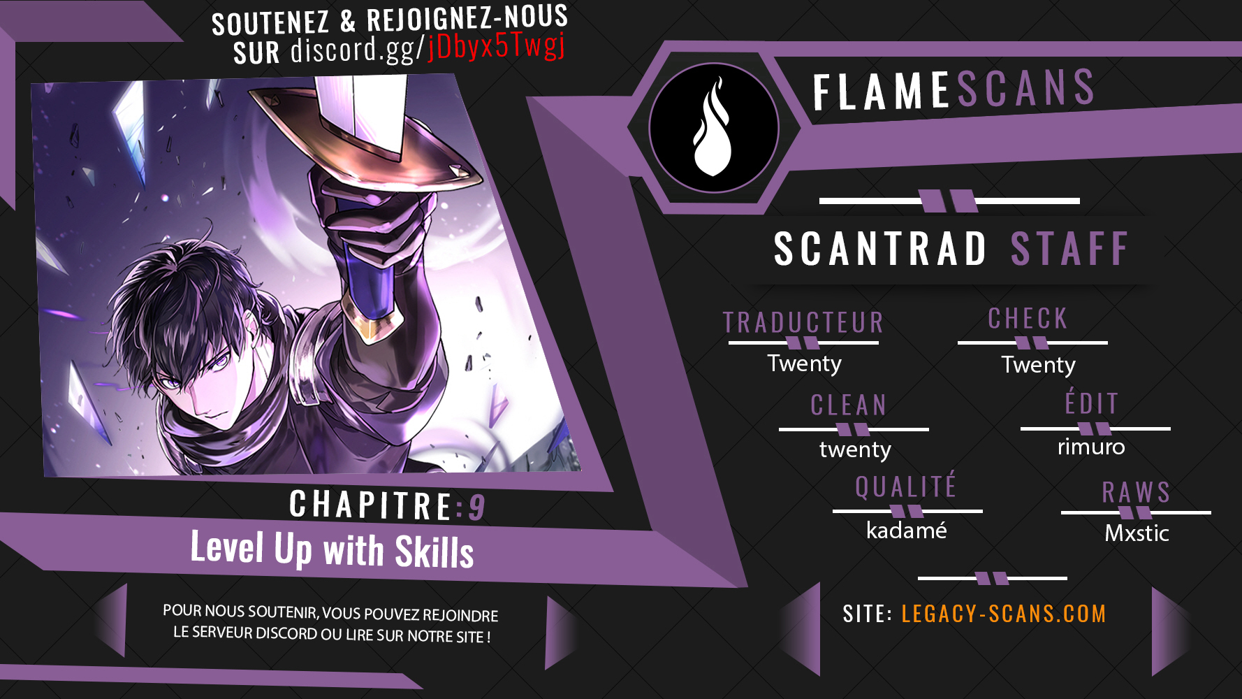 Level up with Skills Chapitre 9 - Page 1