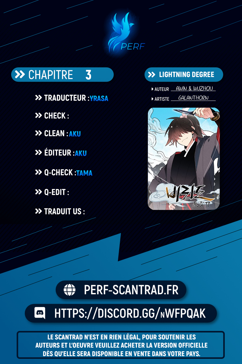 Lightning Degree Chapitre 3 - Page 1