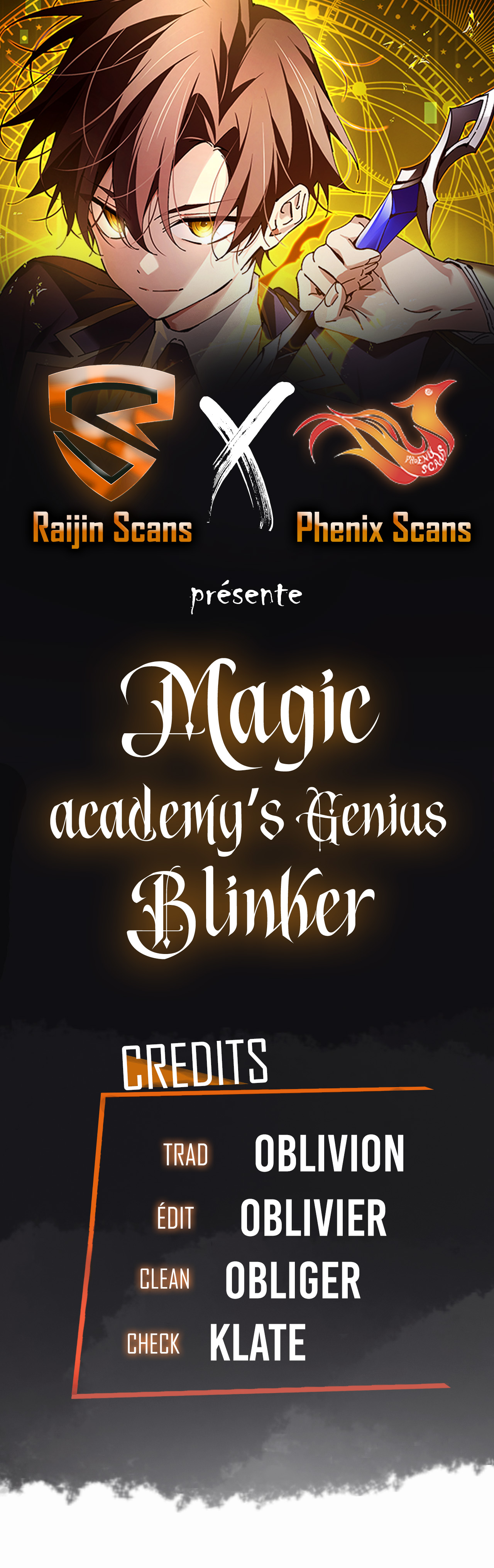 Magic Academy’s Genius Blinker Chapitre 46 - Page 1