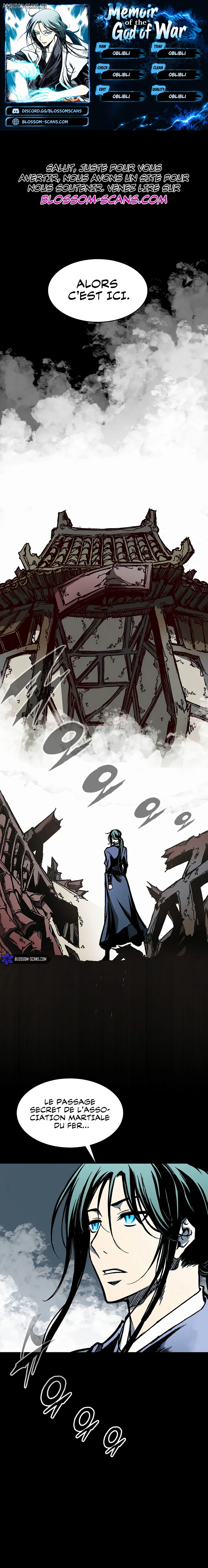 Memoir of the God of War Chapitre 105 - Page 1