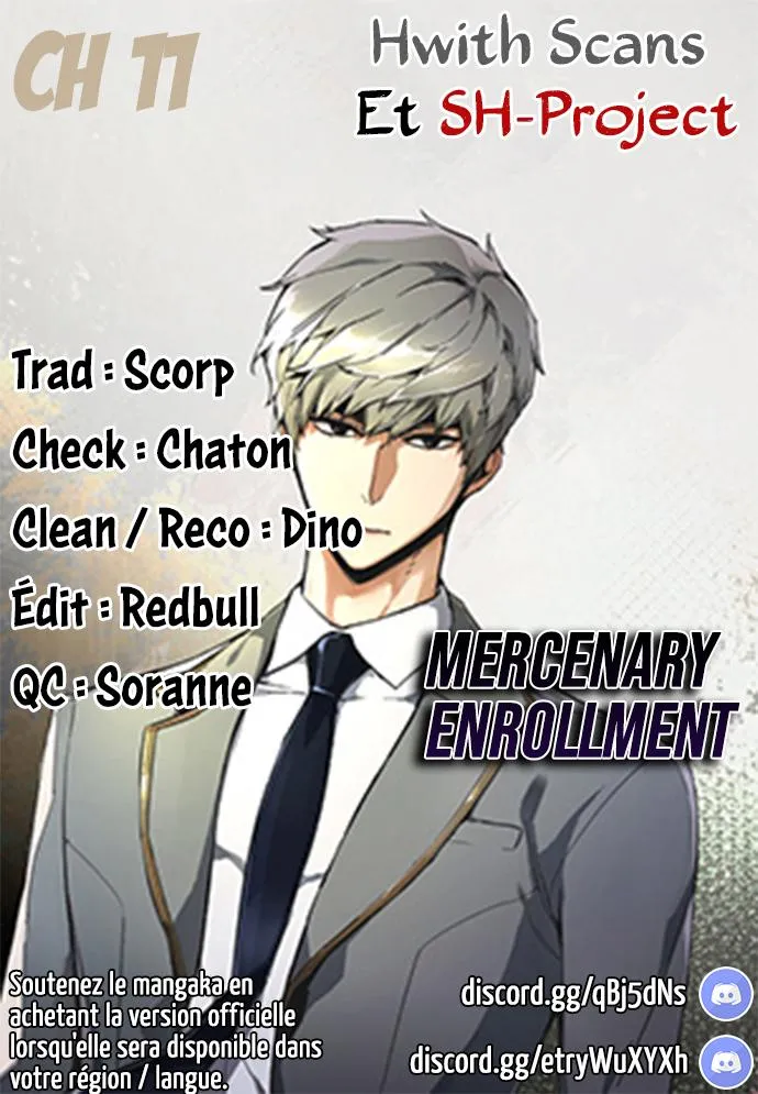 Mercenary Enrollment Chapitre 11 - Page 1
