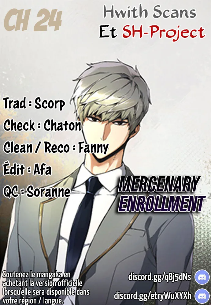 Mercenary Enrollment Chapitre 24 - Page 1