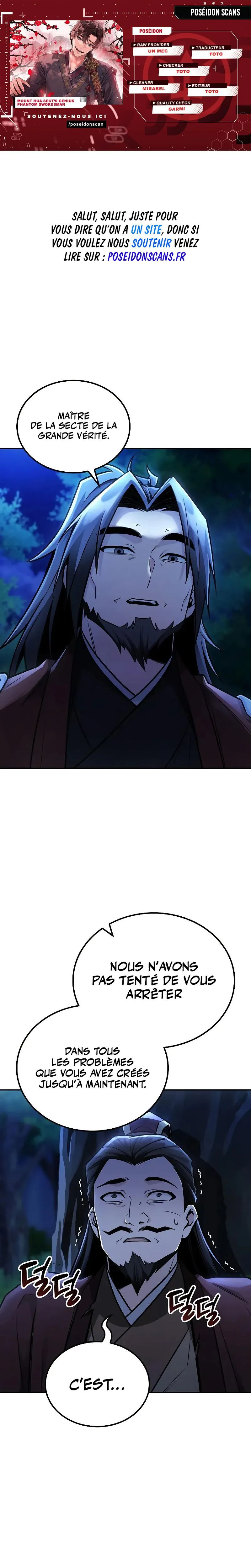 Mount Hua Sect’s Genius Phantom Swordsman Chapitre 25 - Page 1