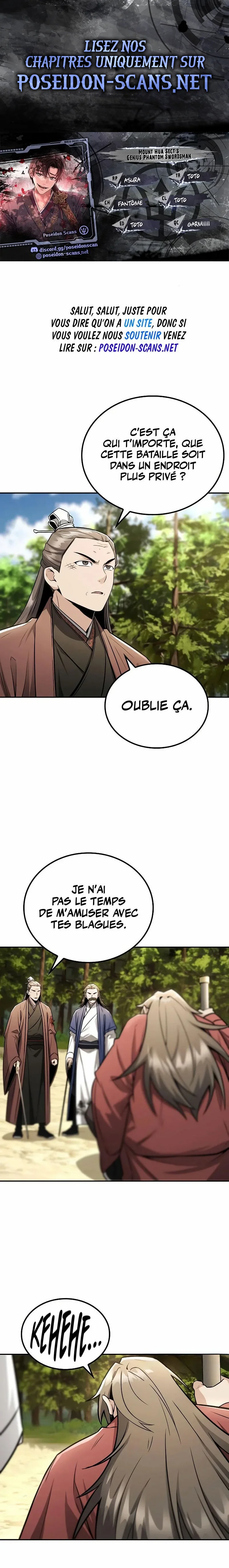 Mount Hua Sect’s Genius Phantom Swordsman Chapitre 55 - Page 1