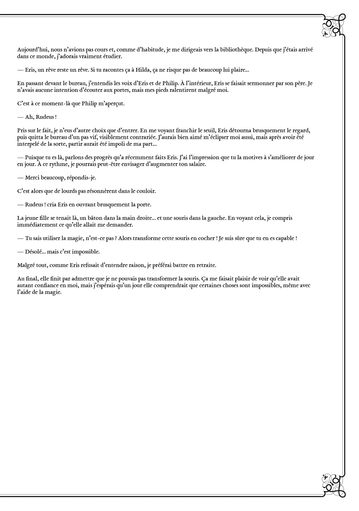 Mushoku Tensei - l'Anthologie : Les Chroniques d'Eris Chapitre 13 - Page 9
