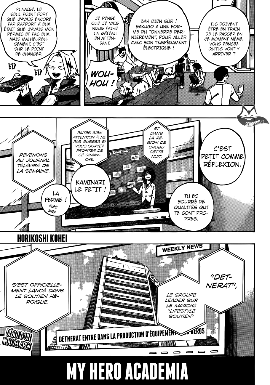 My Hero Academia Chapitre 218 - Page 3