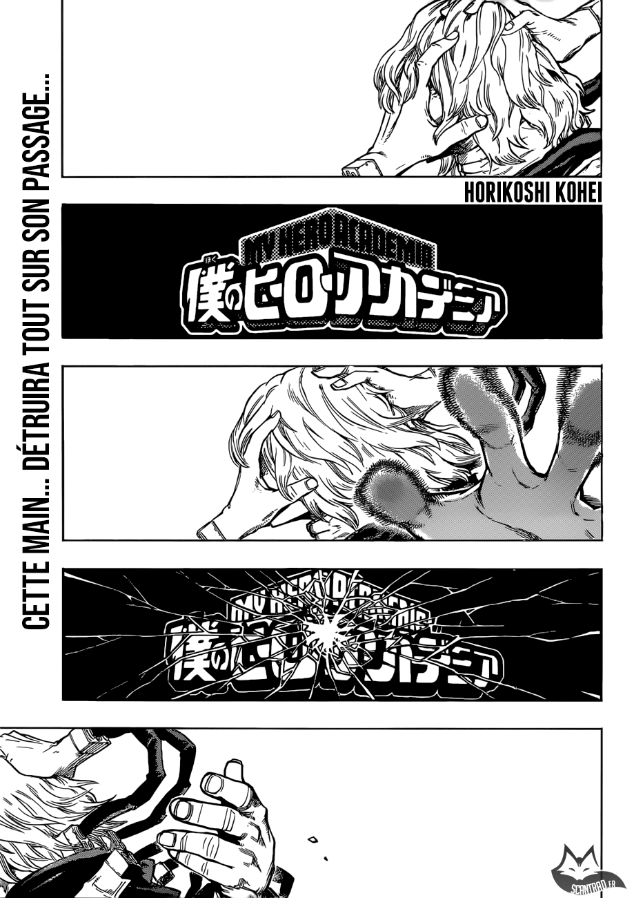 My Hero Academia Chapitre 220 - Page 1