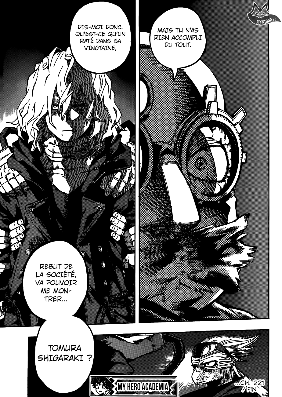 My Hero Academia Chapitre 221 - Page 12