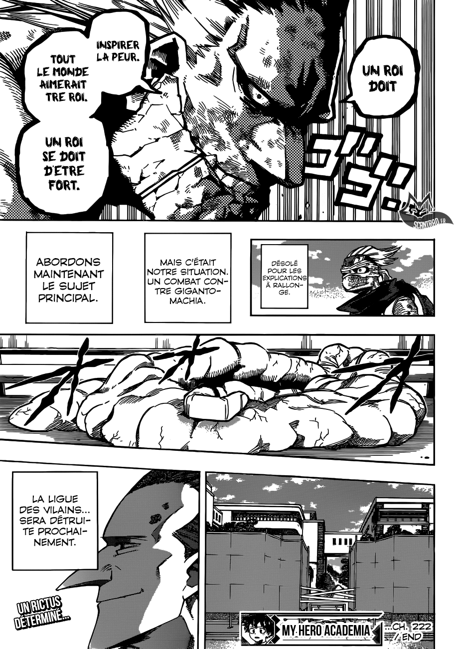 My Hero Academia Chapitre 222 - Page 14