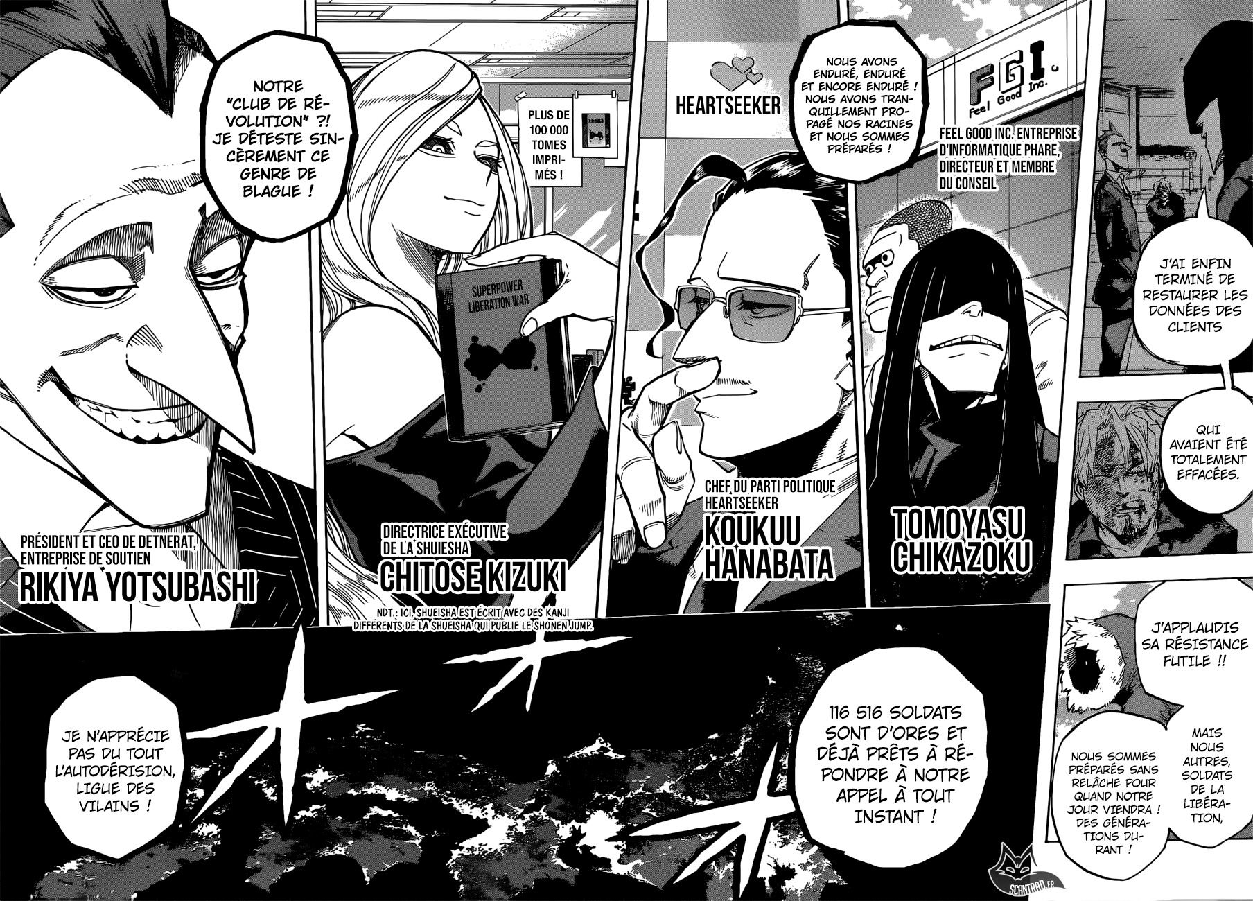 My Hero Academia Chapitre 223 - Page 12