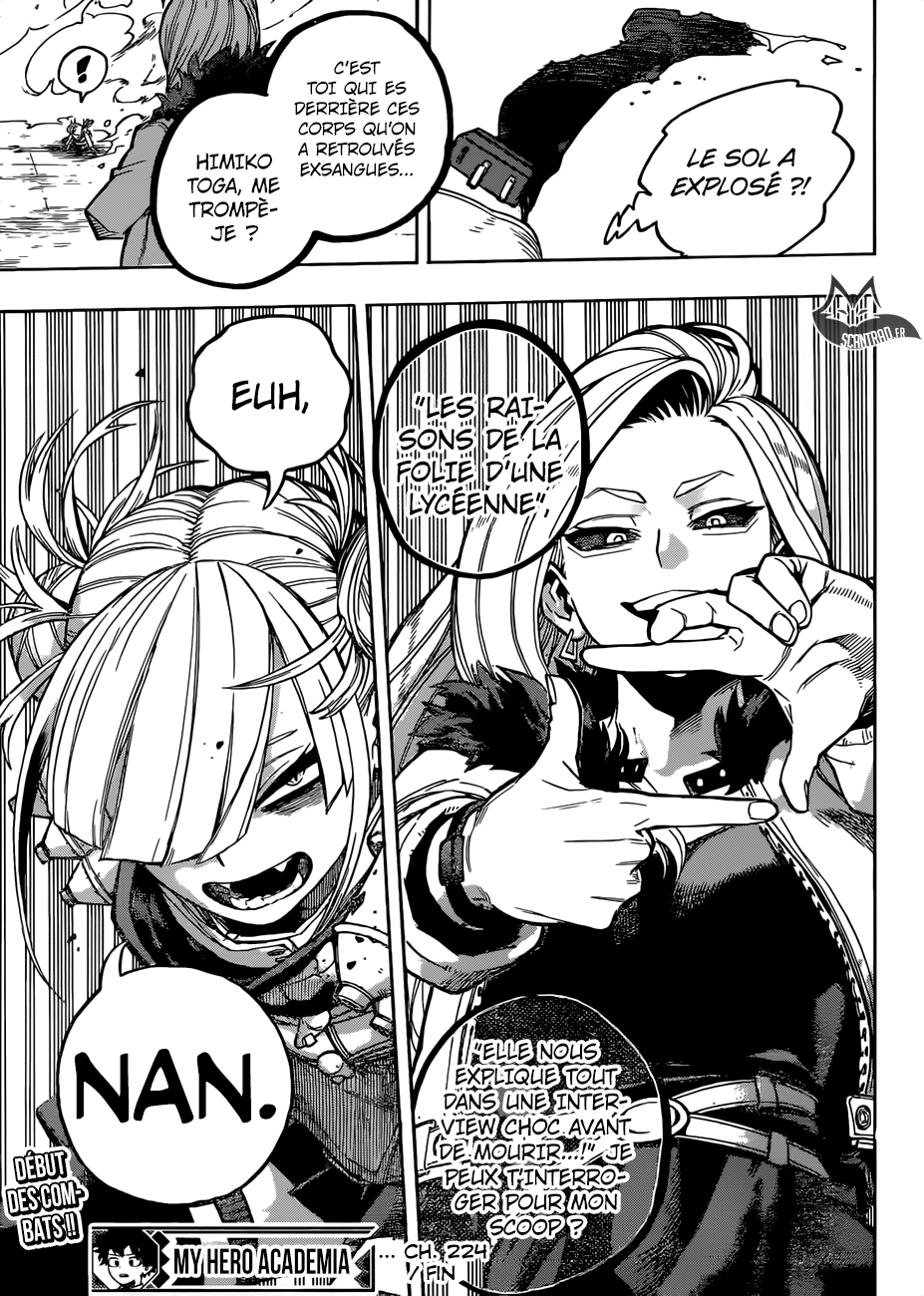 My Hero Academia Chapitre 224 - Page 13