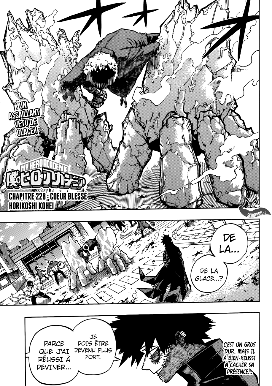 My Hero Academia Chapitre 228 - Page 1