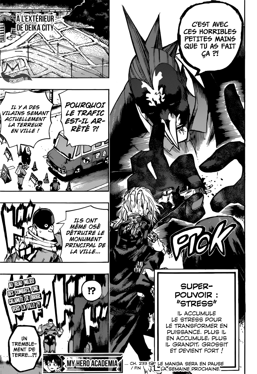 My Hero Academia Chapitre 233 - Page 15