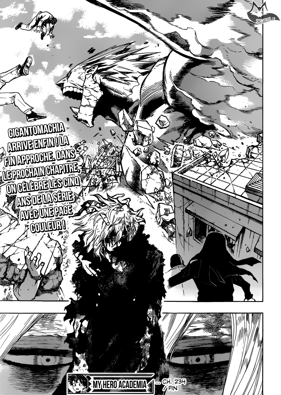 My Hero Academia Chapitre 234 - Page 14
