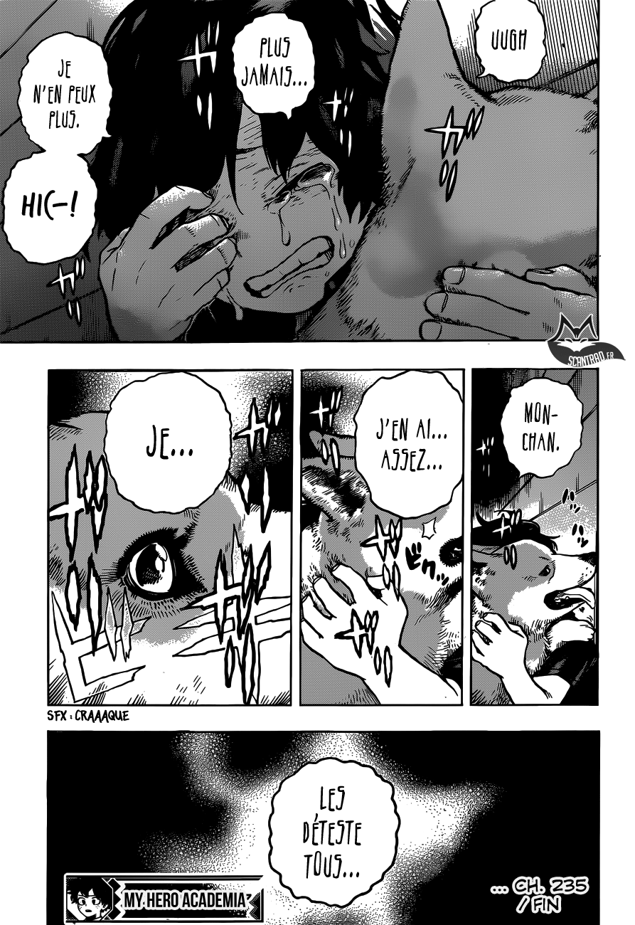 My Hero Academia Chapitre 235 - Page 18