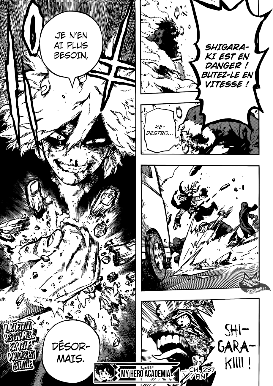 My Hero Academia Chapitre 237 - Page 15