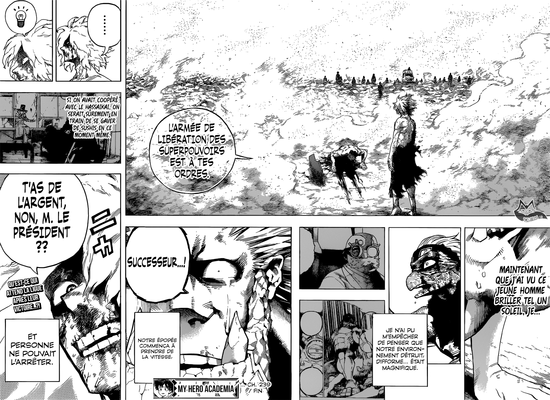 My Hero Academia Chapitre 239 - Page 13