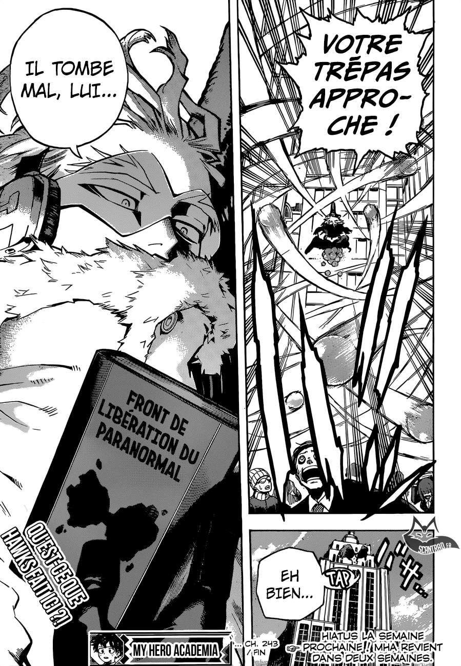My Hero Academia Chapitre 243 - Page 19