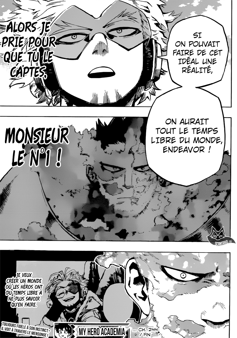 My Hero Academia Chapitre 244 - Page 17