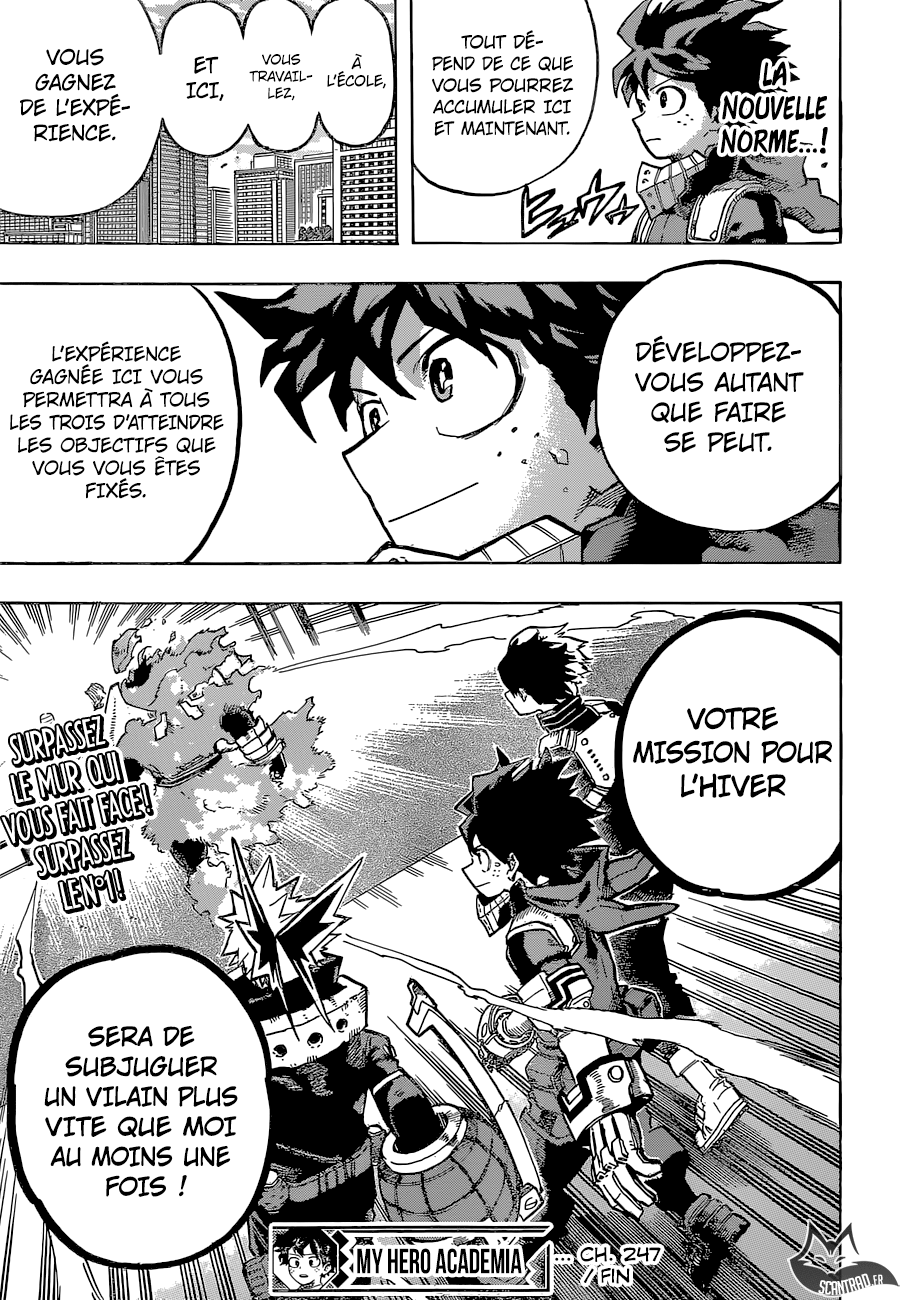 My Hero Academia Chapitre 247 - Page 13
