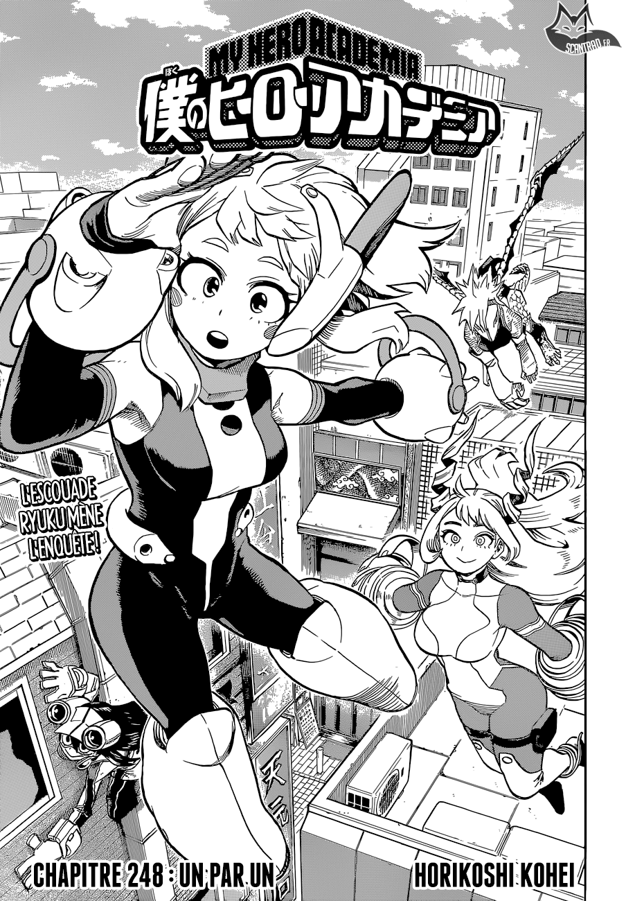 My Hero Academia Chapitre 248 - Page 1