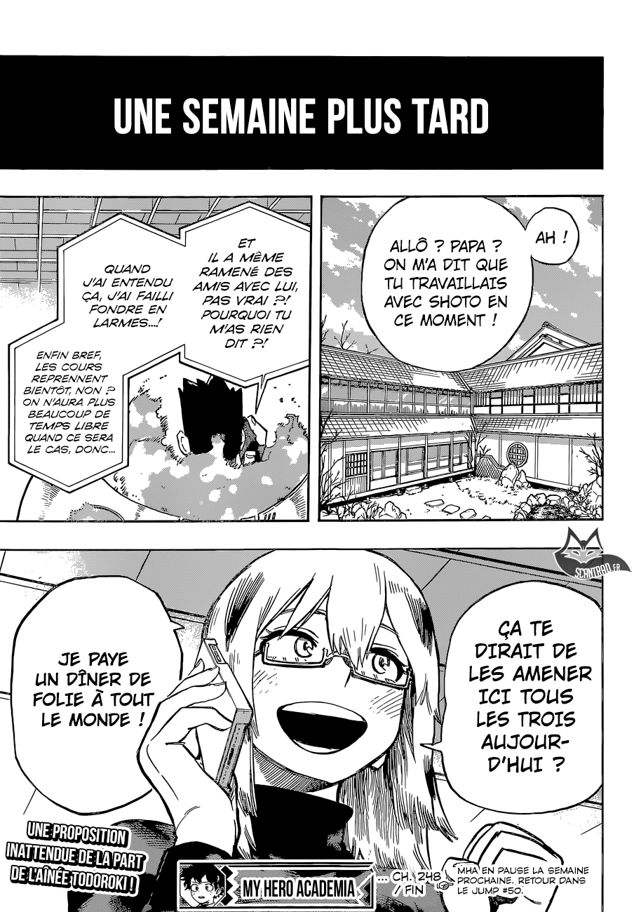 My Hero Academia Chapitre 248 - Page 13