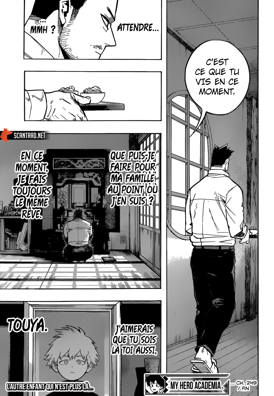 My Hero Academia Chapitre 249 - Page 15