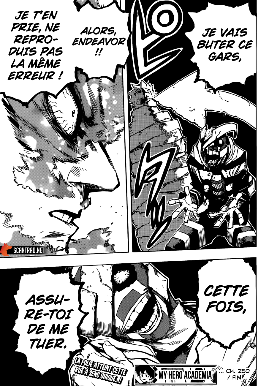 My Hero Academia Chapitre 250 - Page 13